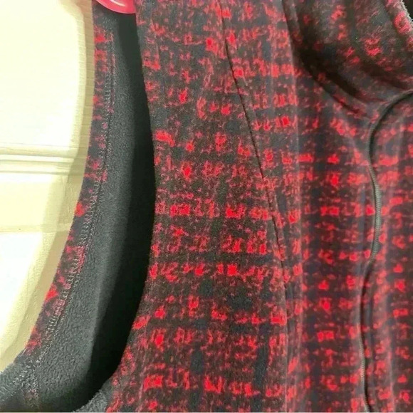 Northern Reflections Vest Fleece Red & Black Size Extra Large - Picture 4 of 16